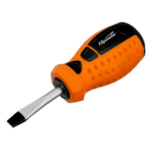 Отвертка "Point", SL6 х 38 мм, CS, двухкомпонентная рукоятка Sparta по ценам производителя в Воронеже с доставкой по всей России