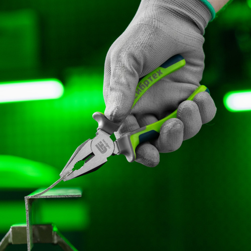 Плоскогубцы комбинированные, 160 мм, фосфатирование, трехкомпонентные рукоятки Сибртех по ценам производителя в Воронеже с доставкой по всей России