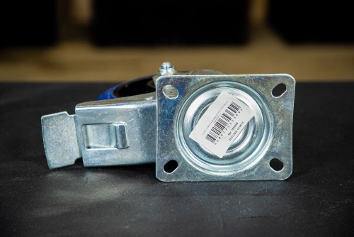 Колесо поворотное резина SRCLb 63 160 мм с тормозом (N) по ценам производителя в Воронеже с доставкой по всей России