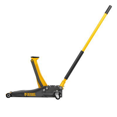Домкрат гидравлический подкатной, 3 т, 75-500 мм, быстрый подъем, низкий подхват, проф. Denzel по ценам производителя в Воронеже с доставкой по всей России