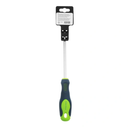 Отвертка, PH3 х 150 мм, CrV, двухкомпонентная рукоятка Сибртех по ценам производителя в Воронеже с доставкой по всей России