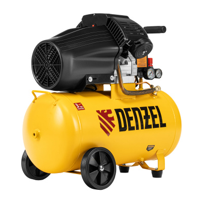 Компрессор воздушный прям. привод DCV1800/50, 1,8 кВт, 50 литров, 320 л/мин Denzel по ценам производителя в Воронеже с доставкой по всей России