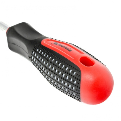 Отвертка Fusion, SL8 х 250 мм, CrV, трехкомпонентная рукоятка "Anti slip" Matrix по ценам производителя в Воронеже с доставкой по всей России