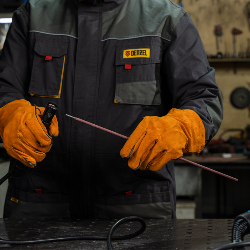 Электроды DER-46, диам. 3 мм, 1 кг, рутиловое покрытие Denzel по ценам производителя в Воронеже с доставкой по всей России