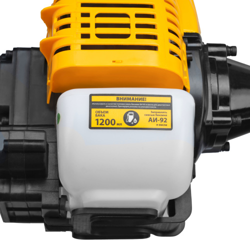 Триммер бензиновый DT-43E, 43 см3, неразъемная штанга, электростартер, состоит из 2 частей Denzel по ценам производителя в Воронеже с доставкой по всей России