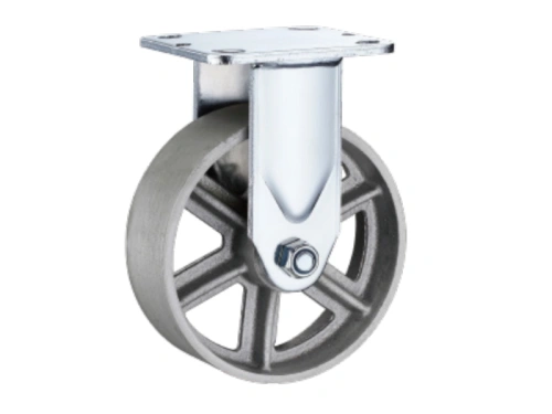 Колесо большегрузное неповоротное FCS 80 200 мм чугунное (F) по ценам производителя в Воронеже с доставкой по всей России