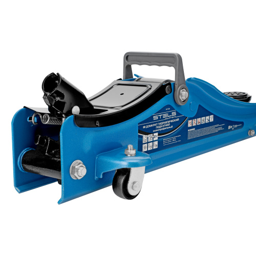 Домкрат гидравлический подкатной в пластиковом кейсе, 2 т, Low Profile, 80-380 мм Stels по ценам производителя в Воронеже с доставкой по всей России