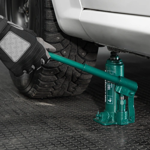 Домкрат гидравлический бутылочный, 4 т, 180-320 мм Сибртех по ценам производителя в Воронеже с доставкой по всей России