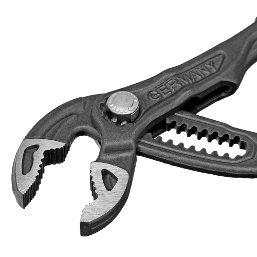 Клещи переставные, кнопочный механизм, обливные рукоятки, 180 мм Denzel по ценам производителя в Воронеже с доставкой по всей России