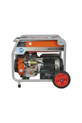 Генератор бензиновый 7,0 кВт 220В 27 л с электростартером и колесами TOR KM9500H купить в Москве с доставкой по всей России | ProtosMarket.ru