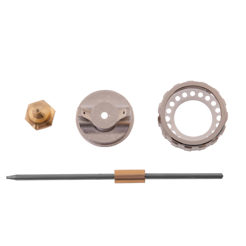 Ремкомплект для краскораспылителя 4 предмета : сопло 1.8 мм + игла + форсунка + зажим сопло Matrix по ценам производителя в Воронеже с доставкой по всей России