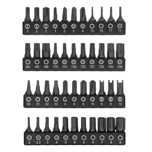 Набор инструментов, 1/2", 1/4", CrV, S2, пластиковый кейс, 194 предмета Denzel по ценам производителя в Воронеже с доставкой по всей России