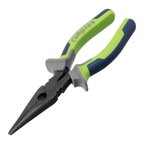 Длинногубцы прямые, 200 мм, трехкомпонентные рукоятки Сибртех по ценам производителя в Воронеже с доставкой по всей России