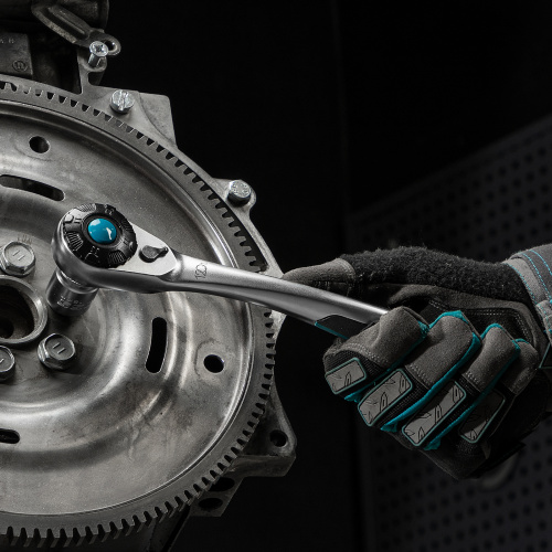 Набор торцевых головок, трещотка 120 зубьев, 1/2", CrV, 36 предметов Gross по ценам производителя в Воронеже с доставкой по всей России