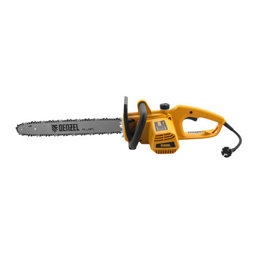 Пила цепная электрическая EDS-2200P, 2.2 кВт,поперечная, шина 45 см, шаг 3/8, паз 1.3 мм, 63 звена Denzel по ценам производителя в Воронеже с доставкой по всей России