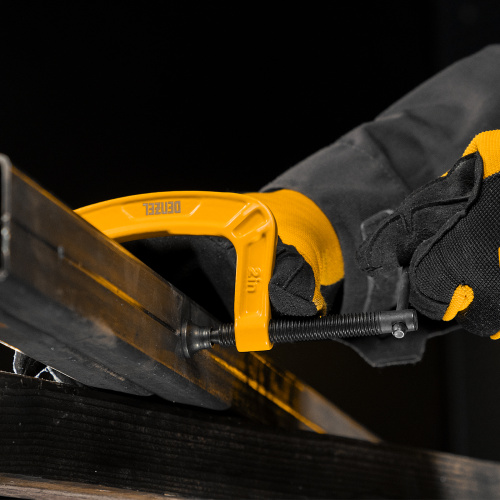 Струбцина G-образная, усиленная, 50 мм Denzel по ценам производителя в Воронеже с доставкой по всей России