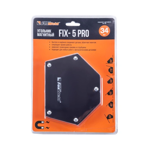 Угольник магнитный FIX-5Pro (пр-во FoxWeld/КНР) купить в Москве с доставкой по всей России | ProtosMarket.ru