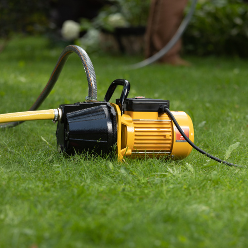 Садовый поверхностный насос GP1100C, 1100 Вт, 4500 л/ч, подъем 46 м, чугун Denzel по ценам производителя в Воронеже с доставкой по всей России