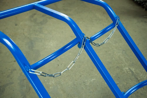 Тележка для газовых баллонов TOR ГБ-2, 2 баллона (250 пневмо колеса + 160 поворотное) по ценам производителя в Воронеже с доставкой по всей России