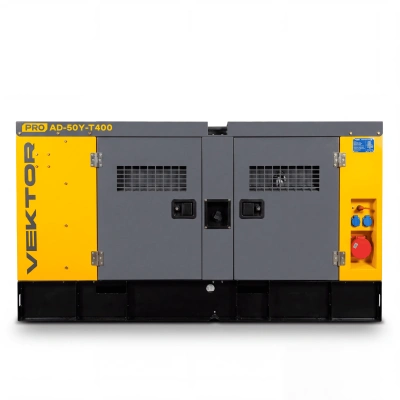 Дизельный генератор Vektor AD-50Y-T400 в шумозащитном кожухе по ценам производителя в Воронеже с доставкой по всей России