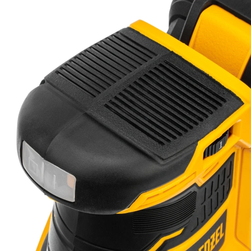 Машина шлифовальная эксцентриковая аккумуляторная COS-125, 18В Li-Ion Denzel по ценам производителя в Воронеже с доставкой по всей России