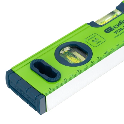 Уровень алюминиевый УСМ-0,5-300, фрезерованный, 3 глазка, магнитный, 300 мм Сибртех по ценам производителя в Воронеже с доставкой по всей России