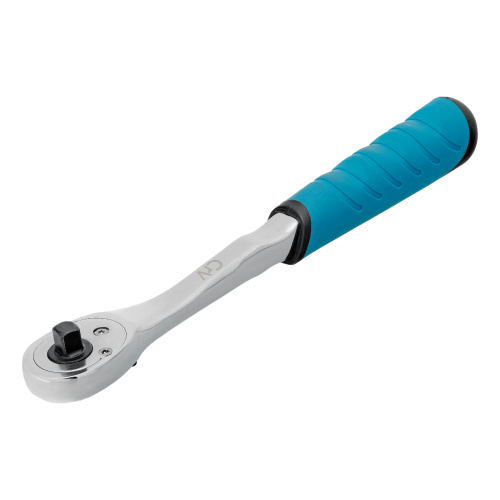 Ключ-трещотка 1/4", CrV, 90 зубьев, усиленный, хром Gross по ценам производителя в Воронеже с доставкой по всей России