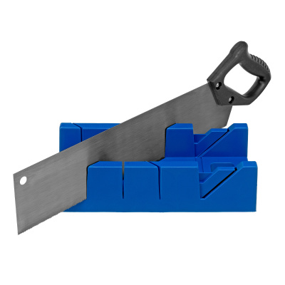 Стусло пластиковое, синее, 4 угла для запила, пила 450 мм Сибртех по ценам производителя в Воронеже с доставкой по всей России