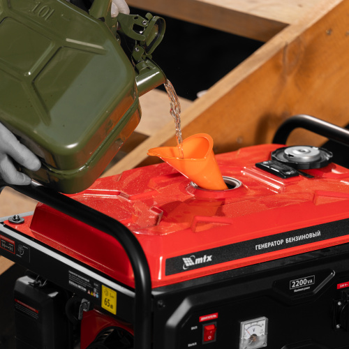 Генератор бензиновый RS-3000, 2,2 кВт, 230В, ручной стартер MTX по ценам производителя в Воронеже с доставкой по всей России
