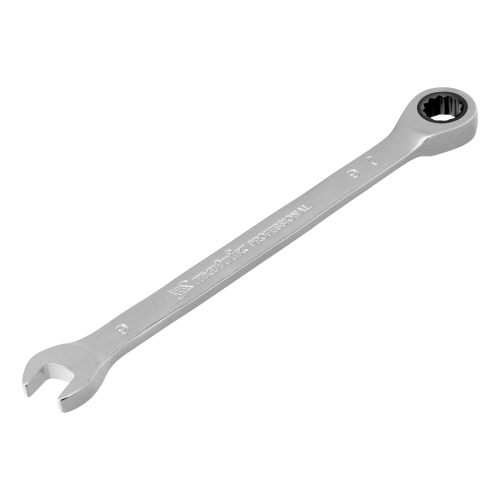 Ключ комбинированный трещоточный, 9 мм, CrV, зеркальный хром Matrix Professional по ценам производителя в Воронеже с доставкой по всей России