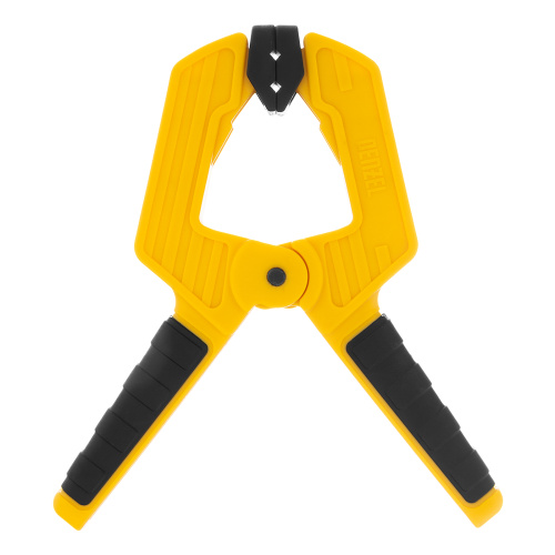 Струбцина клещеобразная, усиленная 50 х 35 мм, двухкомпонентные рукоятки Denzel по ценам производителя в Воронеже с доставкой по всей России