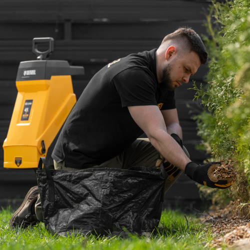 Измельчитель садовый электрический ECS-2500, 2500 Вт, 45 мм Denzel по ценам производителя в Воронеже с доставкой по всей России