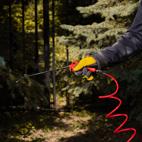 Пистолет продувочный с удлиненным изогнутым соплом, пневматический, 270 мм Matrix по ценам производителя в Воронеже с доставкой по всей России