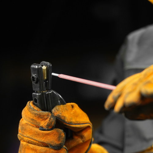 Электроды DER-46, диам. 2,5 мм, 1 кг., рутиловое покрытие Denzel по ценам производителя в Воронеже с доставкой по всей России