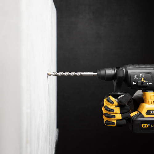 Бур по бетону, двойная спираль, три пылеотводящие кромки, 16 x 210 мм DENZEL по ценам производителя в Воронеже с доставкой по всей России