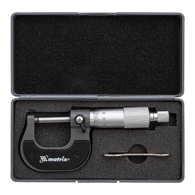 Микрометр механический,0-25 мм Matrix по ценам производителя в Воронеже с доставкой по всей России