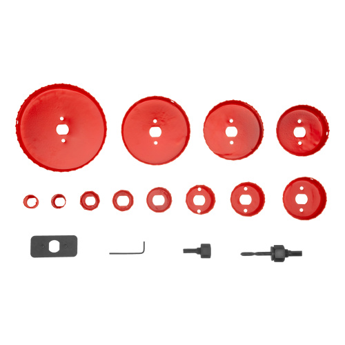 Набор кольцевых пил по дереву, 19-127 мм, 12 предметов Matrix по ценам производителя в Воронеже с доставкой по всей России