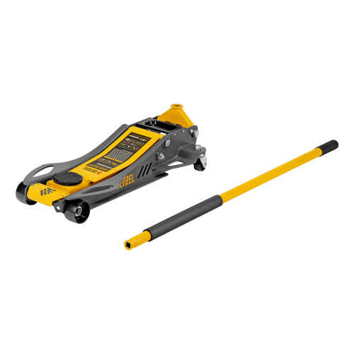 Домкрат гидравлический подкатной, 3,8 т, 110-580 мм, быстрый подъем, низкий подхват, проф. Denzel по ценам производителя в Воронеже с доставкой по всей России