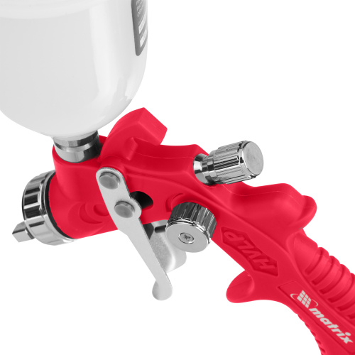 Краскораспылитель HVLP пневмат. с верхним бачком V= 0,1 л, сопло диаметром 0.8 мм Matrix по ценам производителя в Воронеже с доставкой по всей России