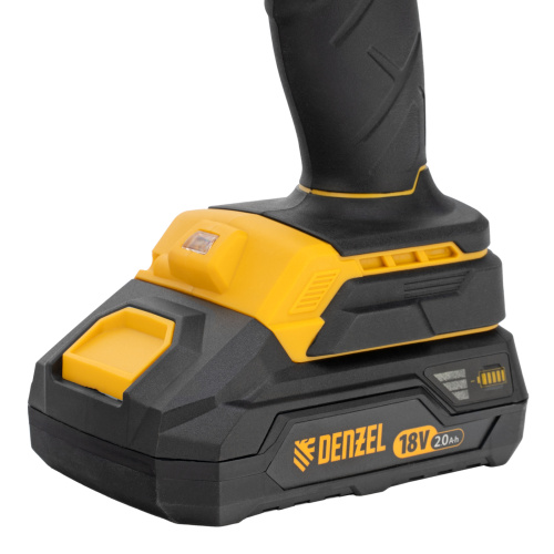 Дрель-шуруповерт аккумуляторная, бесщет. BLDL-18-02 Li-Ion, 18 В Denzel по ценам производителя в Воронеже с доставкой по всей России