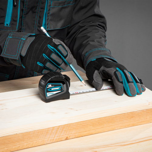 Рулетка "Doppelhaken",5 м x 19 мм,двухсторонний зацеп,Нейлон,двусторонняя шкала,автоматическая фиксация Gross по ценам производителя в Воронеже с доставкой по всей России