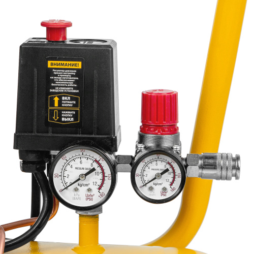 Компрессор воздушный DCV2200/50, прямой привод, 2.2 кВт, 50 литров, 380 л/мин Denzel по ценам производителя в Воронеже с доставкой по всей России