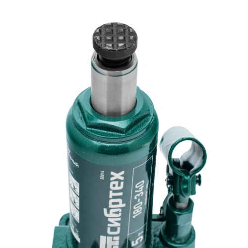 Домкрат гидравлический бутылочный, 5 т, 180-340 мм, в пласт. кейсе Сибртех по ценам производителя в Воронеже с доставкой по всей России