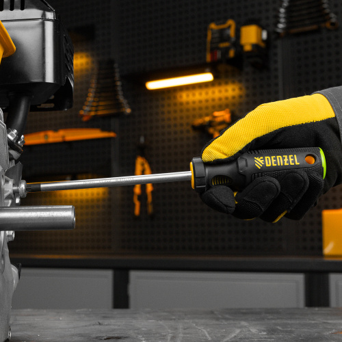 Отвертка, PZ3x150 мм, S2, 3к рукоятка Denzel по ценам производителя в Воронеже с доставкой по всей России