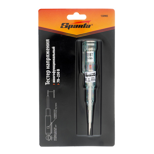 Тестер напряжения 70-250 В  многофункциональный Sparta по ценам производителя в Воронеже с доставкой по всей России