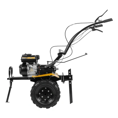 Мотоблок DPT-270X, 7 л.с., диск.сцеп, шир 90 см, глуб 35 см,фрез 3х4,ВОМ,скор 2В/1Н,кол 8" Denzel по ценам производителя в Воронеже с доставкой по всей России