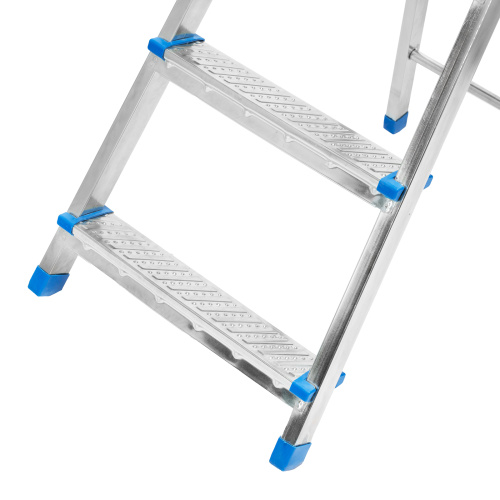 Стремянка, 4 ступени, стальная, оцинкованная Сибртех по ценам производителя в Воронеже с доставкой по всей России