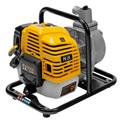 Мотопомпа бензиновая для чистой воды PX-25, 52 см3, 1", 170 л/мин, глуб 8 м, напор 30 м Denzel по ценам производителя в Воронеже с доставкой по всей России