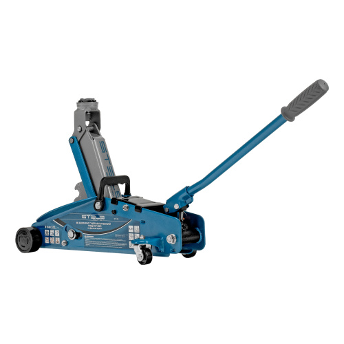 Домкрат гидравлический подкатной с фиксатором, 2.5 т, Safety Pin, 140-385 мм, в кейсе Stels по ценам производителя в Воронеже с доставкой по всей России