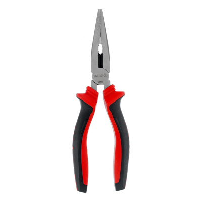 Длинногубцы прямые, 180 мм, хром-ванадий, двухкомпонентные рукоятки Matrix по ценам производителя в Воронеже с доставкой по всей России